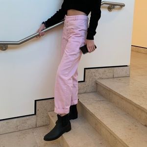 Urban Outfitters Pink Pants - Size 4 (Runs big)